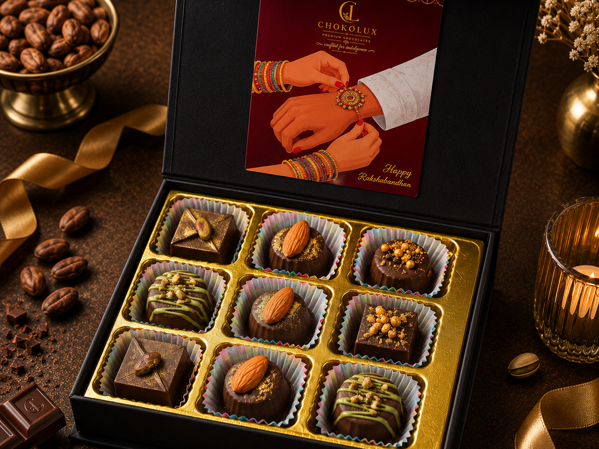 ChokoLux Biscoff Chocolate Gift Box – Premium Gift Bites