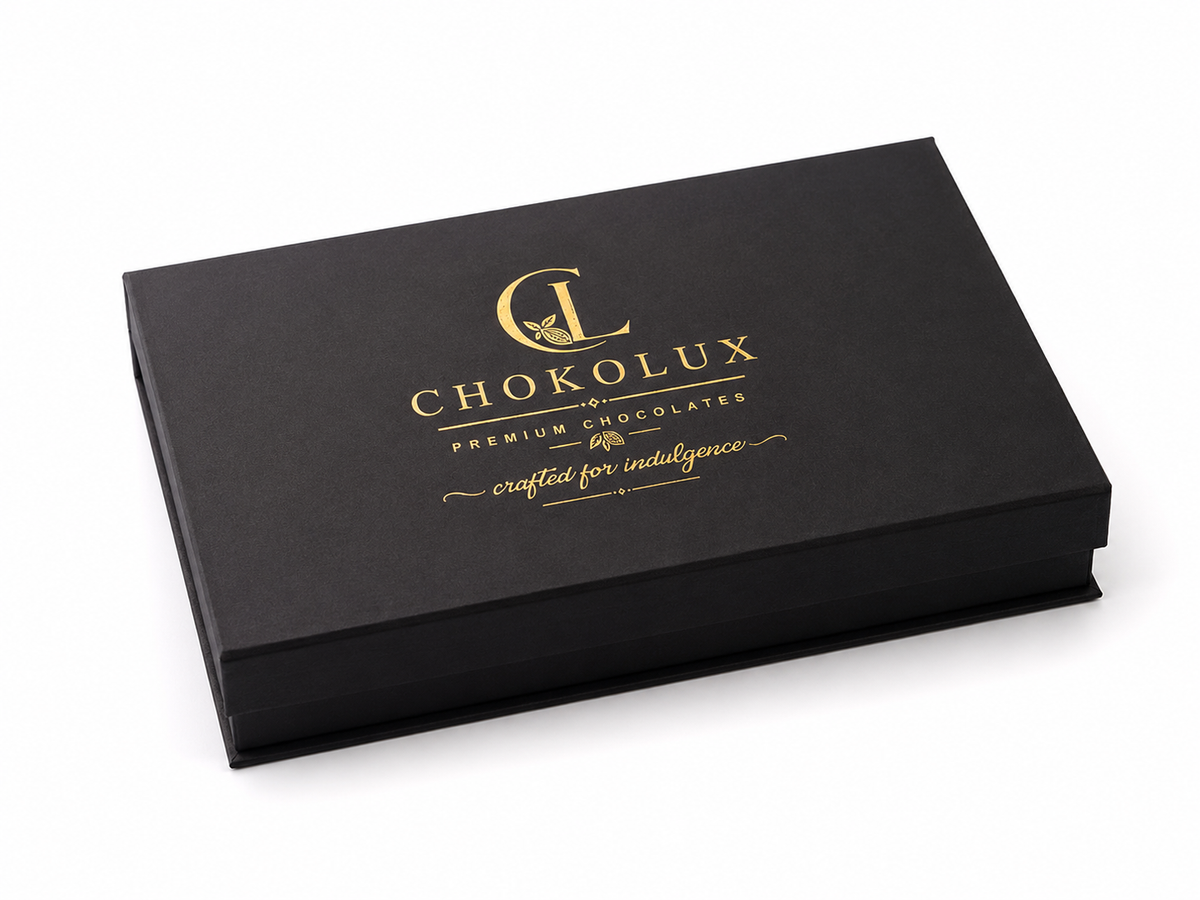 ChokoLux Artisan Chocolate Bars Gift Box