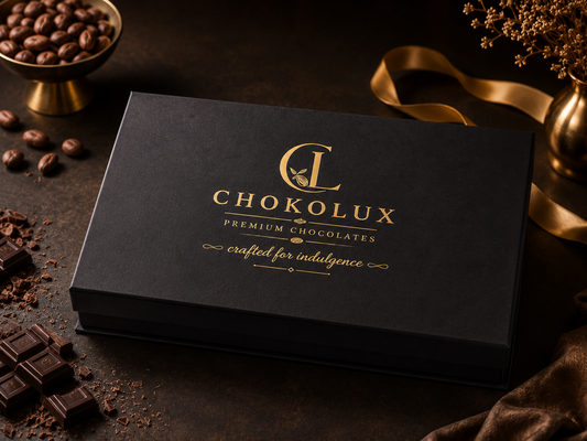 ChokoLux Artisan Chocolate Bars Gift Box