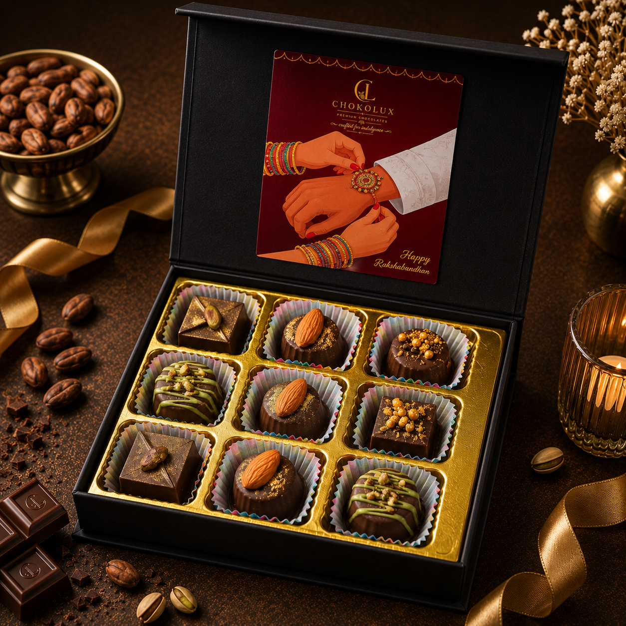 Nine Moments of Chocolate Bliss